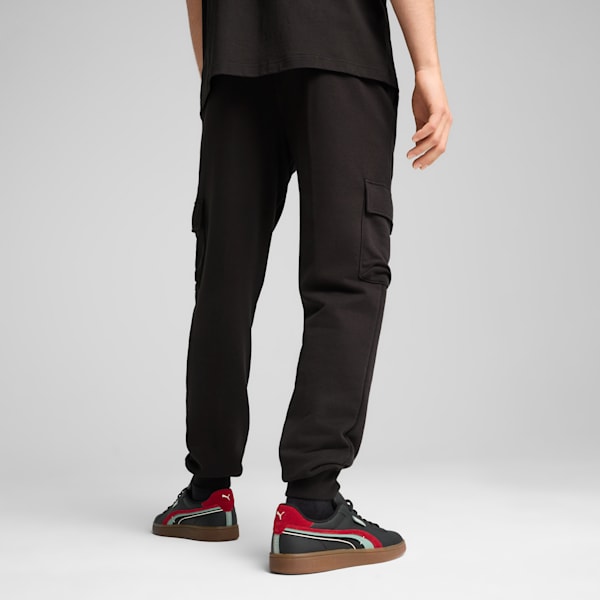 Pantalon cargo Essentials avec logo n<sup>o</sup> 1 Homme, PUMA Black, extralarge